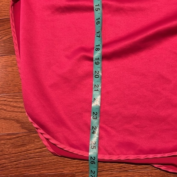 Costa Blanca pink satin  vintage style tank top blouse Sz L - Picture 7 of 11